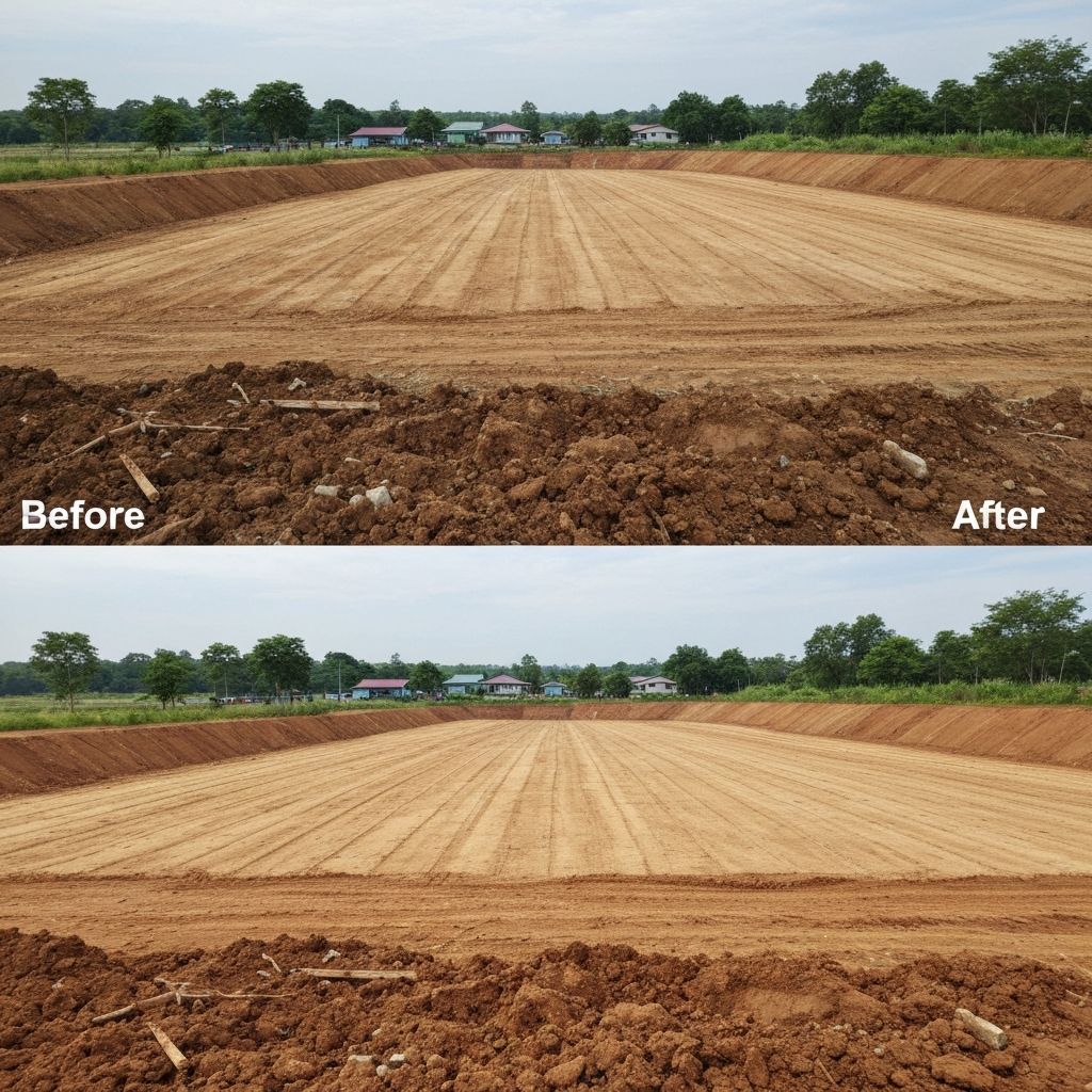 โครงการถมที่ดินเสร็จสมบูรณ์